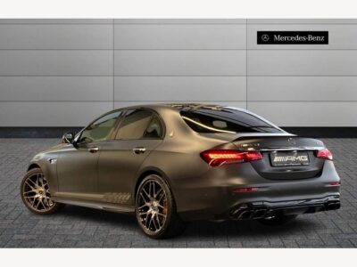 Mercedes-Benz E Class 4.0 E63 V8 BiTurbo AMG S Final Edition SpdS MCT 4MATIC+ Euro 6 (s/s) 4dr