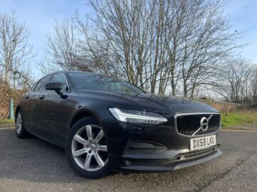 VOLVO S90 MOMENTUM D4 AUTO BLACK 2018 DX68 LKU