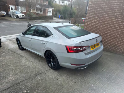 SKODA SUPERB SPORTLINE PLUS TDI DSG GREY ND68 MWK