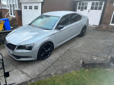 SKODA SUPERB SPORTLINE PLUS TDI DSG GREY ND68 MWK