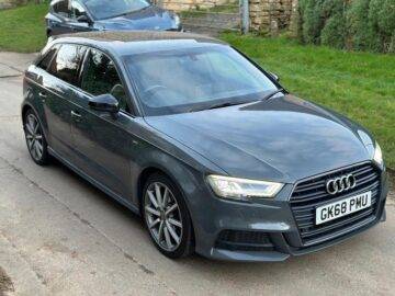 Audi A3 1.5 TFSI CoD 35 Black Edition Sportback 5dr Petrol Manual Euro 6 (s/s) (150 ps) GK68 PMU