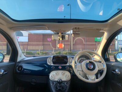 Fiat 500 1.2 Lounge Hatchback 3dr Petrol Manual Euro 6 (s/s) (69 bhp) YM65 YLW