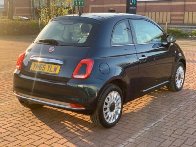 Fiat 500 1.2 Lounge Hatchback 3dr Petrol Manual Euro 6 (s/s) (69 bhp) YM65 YLW