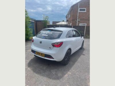 SEAT IBIZA FR BLACK TSI ENGINE SIZE 1.2 Litres FUEL PETROL BODY 3 DOOR HATCHBACK TRANSMISSION MANUAL SEATS 5 COLOUR WHITE REG DATE 30/12/2014 87000 miles YS64 NCU