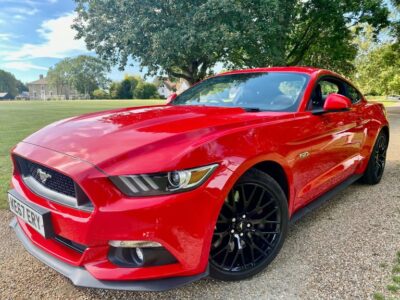 FORD MUSTANG GT ENGINE SIZE 5.0 Litres FUEL PETROL BODY 2 DOOR COUPE TRANSMISSION MANUAL SEATS 4 COLOUR RED REG DATE 02/09/2017 42000 Miles KE67 ERY