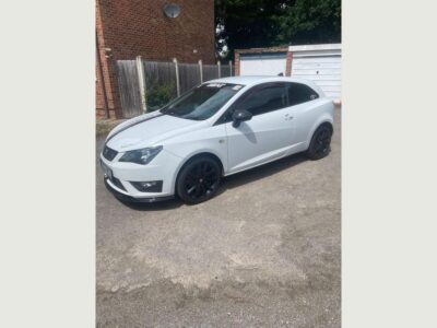 SEAT IBIZA FR BLACK TSI ENGINE SIZE 1.2 Litres FUEL PETROL BODY 3 DOOR HATCHBACK TRANSMISSION MANUAL SEATS 5 COLOUR WHITE REG DATE 30/12/2014 87000 miles YS64 NCU