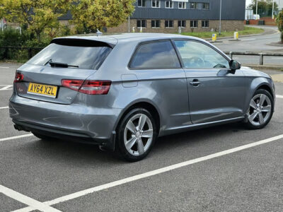 Audi A3 2.0 TDI SE ENGINE SIZE 2.0 Litres FUEL DIESEL BODY 3 DOOR HATCHBACK TRANSMISSION SEMI AUTO SEATS 5 COLOUR GREY REG DATE 01/09/2014 48,000 Miles AY64 XZL