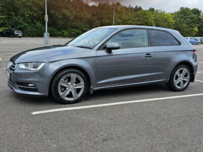 Audi A3 2.0 TDI SE ENGINE SIZE 2.0 Litres FUEL DIESEL BODY 3 DOOR HATCHBACK TRANSMISSION SEMI AUTO SEATS 5 COLOUR GREY REG DATE 01/09/2014 48,000 Miles AY64 XZL