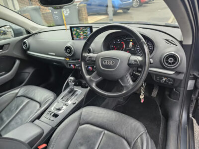 Audi A3 2.0 TDI SE ENGINE SIZE 2.0 Litres FUEL DIESEL BODY 3 DOOR HATCHBACK TRANSMISSION SEMI AUTO SEATS 5 COLOUR GREY REG DATE 01/09/2014 48,000 Miles AY64 XZL