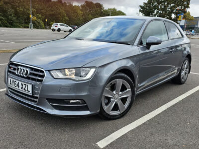 Audi A3 2.0 TDI SE ENGINE SIZE 2.0 Litres FUEL DIESEL BODY 3 DOOR HATCHBACK TRANSMISSION SEMI AUTO SEATS 5 COLOUR GREY REG DATE 01/09/2014 48,000 Miles AY64 XZL