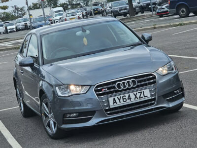 Audi A3 2.0 TDI SE ENGINE SIZE 2.0 Litres FUEL DIESEL BODY 3 DOOR HATCHBACK TRANSMISSION SEMI AUTO SEATS 5 COLOUR GREY REG DATE 01/09/2014 48,000 Miles AY64 XZL