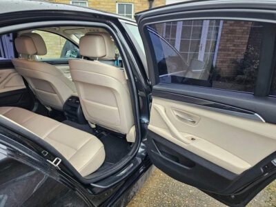 BMW 5 Series 520D SE AUTO ENGINE SIZE 2.0 Litres FUEL DIESEL BODY 4 DOOR SALOON TRANSMISSION AUTOMATIC SEATS 5 COLOUR BLACK REG DATE 01/09/2012 83400 Miles CX62 XCW