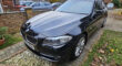 BMW 5 Series 520D SE AUTO ENGINE SIZE 2.0 Litres FUEL DIESEL BODY 4 DOOR SALOON TRANSMISSION AUTOMATIC SEATS 5 COLOUR BLACK REG DATE 01/09/2012 83400 Miles CX62 XCW