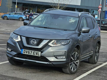 NISSAN X-TRAIL TEKNA DCI 4X4 ENGINE SIZE 1.6 Litres FUEL DIESEL BODY 5 DOOR ESTATE TRANSMISSION MANUAL SEATS 7 COLOUR GREY REG DATE 30/09/2017 90000 Miles DV67 EVL