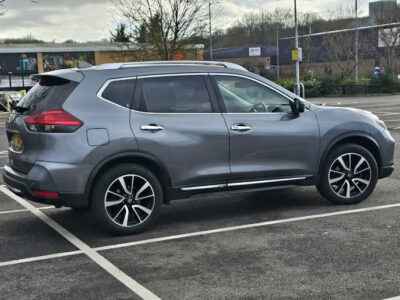 NISSAN X-TRAIL TEKNA DCI 4X4 ENGINE SIZE 1.6 Litres FUEL DIESEL BODY 5 DOOR ESTATE TRANSMISSION MANUAL SEATS 7 COLOUR GREY REG DATE 30/09/2017 90000 Miles DV67 EVL