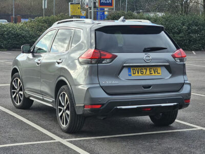 NISSAN X-TRAIL TEKNA DCI 4X4 ENGINE SIZE 1.6 Litres FUEL DIESEL BODY 5 DOOR ESTATE TRANSMISSION MANUAL SEATS 7 COLOUR GREY REG DATE 30/09/2017 90000 Miles DV67 EVL