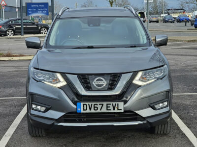 NISSAN X-TRAIL TEKNA DCI 4X4 ENGINE SIZE 1.6 Litres FUEL DIESEL BODY 5 DOOR ESTATE TRANSMISSION MANUAL SEATS 7 COLOUR GREY REG DATE 30/09/2017 90000 Miles DV67 EVL