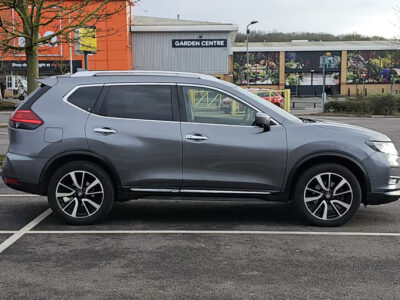 NISSAN X-TRAIL TEKNA DCI 4X4 ENGINE SIZE 1.6 Litres FUEL DIESEL BODY 5 DOOR ESTATE TRANSMISSION MANUAL SEATS 7 COLOUR GREY REG DATE 30/09/2017 90000 Miles DV67 EVL