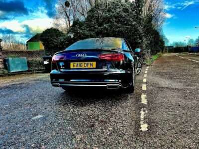 AUDI A6 S LINE TDI ULTRA S-A ENGINE SIZE 2.0 Litres FUEL DIESEL BODY 4 DOOR SALOON TRANSMISSION SEMI AUTO SEATS 5 COLOUR BLACK REG DATE 31/03/2016 94,400 Miles EA16 DFN