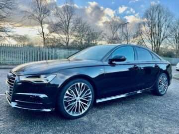 AUDI A6 S LINE TDI ULTRA S-A ENGINE SIZE 2.0 Litres FUEL DIESEL BODY 4 DOOR SALOON TRANSMISSION SEMI AUTO SEATS 5 COLOUR BLACK REG DATE 31/03/2016 94,400 Miles EA16 DFN