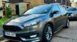 FORD FOCUS ST-LINE EN66 UUR ENGINE SIZE 1.0 Litres FUEL PETROL BODY 5 DOOR HATCHBACK TRANSMISSION MANUAL SEATS 5 COLOUR GREY REG DATE 21/12/2016 72500 Miles EN66UUR