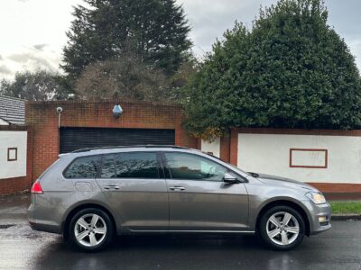 VOLKSWAGEN GOLF MATCH EDITION TSI BMT S-A GREY, 2016 ENGINE SIZE1.4 Litres FUEL PETROL BODY 5 DOOR ESTATE TRANSMISSION SEMI AUTO SEATS 5 COLOUR GREY REG DATE 23/09/2016  FE66 YJR