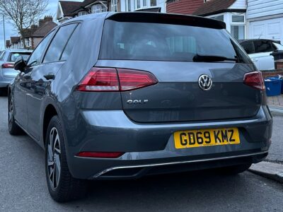 VOLKSWAGEN GOLF MATCH EDITION TS ENGINE SIZE 1.0 Litres FUEL PETROL BODY 5 DOOR HATCHBACK TRANSMISSION MANUAL SEATS 5 COLOUR GREY REG DATE 19/12/2019 32,600 miles  GD69 KMZ