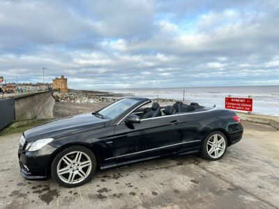 MERCEDES-BEN, ZE220, SPT, CDI, BLUEEFI-CY, A, ENGINE SIZE 2.2 Litres FUEL DIESEL BODY 2 DOOR CONVERTIBLE TRANSMISSION AUTOMATIC SEATS 4 COLOUR BLACK REG DATE 15/06/2011 East Yorkshire, EN11BWC