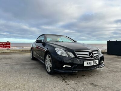 MERCEDES-BEN, ZE220, SPT, CDI, BLUEEFI-CY, A, ENGINE SIZE 2.2 Litres FUEL DIESEL BODY 2 DOOR CONVERTIBLE TRANSMISSION AUTOMATIC SEATS 4 COLOUR BLACK REG DATE 15/06/2011 East Yorkshire, EN11BWC