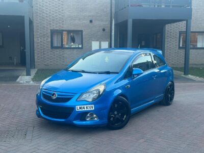 VAUXHALL MODEL CORSA VXR ENGINE CC 1598 cc ENGINE SIZE 1.6 Litres FUEL PETROL BODY 3 DOOR HATCHBACK TRANSMISSION MANUAL SEATS 5 COLOUR BLUE REG DATE 25/04/2014 75,390 Miles  LM14KNV