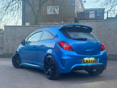 VAUXHALL MODEL CORSA VXR ENGINE CC 1598 cc ENGINE SIZE 1.6 Litres FUEL PETROL BODY 3 DOOR HATCHBACK TRANSMISSION MANUAL SEATS 5 COLOUR BLUE REG DATE 25/04/2014 75,390 Miles  LM14KNV