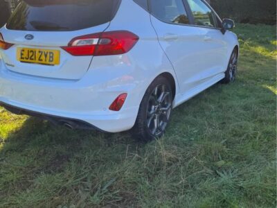 FORD, FIESTA, ST-LINE EDITION, TURBO,  ENGINE SIZE 1.0 Litres FUEL PETROL BODY 5 DOOR HATCHBACK TRANSMISSION MANUAL SEATS 5 COLOUR WHITE REG DATE 12/03/2021, Essex EJ21 ZYB