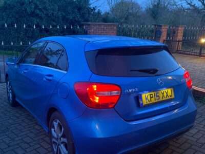 MERCEDES-BENZ A180 BLUEEFFICIENCY SE CDI A ENGINE SIZE1.5 Litres FUEL DIESEL BODY 5 DOOR HATCHBACK TRANSMISSION AUTOMATIC SEATS 5 COLOUR BLUE REG DATE 11/05/2015  49,500 Miles   KP15 XXJ