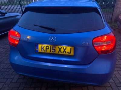 MERCEDES-BENZ A180 BLUEEFFICIENCY SE CDI A ENGINE SIZE1.5 Litres FUEL DIESEL BODY 5 DOOR HATCHBACK TRANSMISSION AUTOMATIC SEATS 5 COLOUR BLUE REG DATE 11/05/2015  49,500 Miles   KP15 XXJ