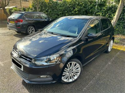 VOLKSWAGEN POLO BLUEGT ENGINE SIZE 1.4 Litres FUEL PETROL BODY 5 DOOR HATCHBACK TRANSMISSION MANUAL SEATS 5 COLOUR BLACK REG DATE 12/12/2015 48000 miles KP65XLF