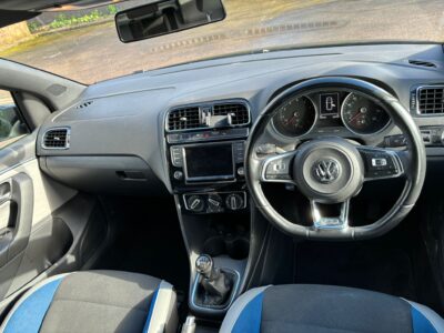 VOLKSWAGEN POLO BLUEGT ENGINE SIZE 1.4 Litres FUEL PETROL BODY 5 DOOR HATCHBACK TRANSMISSION MANUAL SEATS 5 COLOUR BLACK REG DATE 12/12/2015 48000 miles KP65XLF