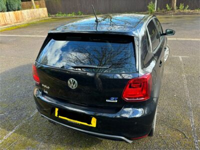 VOLKSWAGEN POLO BLUEGT ENGINE SIZE 1.4 Litres FUEL PETROL BODY 5 DOOR HATCHBACK TRANSMISSION MANUAL SEATS 5 COLOUR BLACK REG DATE 12/12/2015 48000 miles KP65XLF