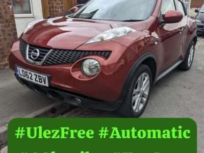 NISSAN JUKE TEKNA CVT ENGINE SIZE 1.6 Litres FUEL PETROL BODY 5 DOOR HATCHBACK TRANSMISSION CVT SEATS 5 COLOUR RED REG DATE 31/01/2013 68,265 Miles  LD62 ZBV