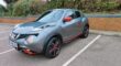 NISSAN MODEL JUKE TEKNA CVT ENGINE CC 1598 cc ENGINE SIZE 1.6 Litres FUEL PETROL BODY 5 DOOR HATCHBACK TRANSMISSION CVT SEATS 5 COLOUR GREY REG DATE 22/12/2018 32,345 miles LV68GXS