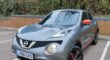 NISSAN MODEL JUKE TEKNA CVT ENGINE CC 1598 cc ENGINE SIZE 1.6 Litres FUEL PETROL BODY 5 DOOR HATCHBACK TRANSMISSION CVT SEATS 5 COLOUR GREY REG DATE 22/12/2018 32,345 miles LV68GXS