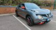 NISSAN MODEL JUKE TEKNA CVT ENGINE CC 1598 cc ENGINE SIZE 1.6 Litres FUEL PETROL BODY 5 DOOR HATCHBACK TRANSMISSION CVT SEATS 5 COLOUR GREY REG DATE 22/12/2018 32,345 miles LV68GXS