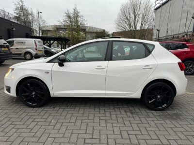 SEAT IBIZA FR TECHNOLOGY TSI ENGINE SIZE 1.2 Litres FUEL PETROL BODY 5 DOOR HATCHBACK TRANSMISSION MANUAL SEATS 5 COLOUR WHITE REG DATE 15/02/2017 57000 miles MC66JXJ