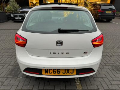 SEAT IBIZA FR TECHNOLOGY TSI ENGINE SIZE 1.2 Litres FUEL PETROL BODY 5 DOOR HATCHBACK TRANSMISSION MANUAL SEATS 5 COLOUR WHITE REG DATE 15/02/2017 57000 miles MC66JXJ