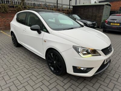 SEAT IBIZA FR TECHNOLOGY TSI ENGINE SIZE 1.2 Litres FUEL PETROL BODY 5 DOOR HATCHBACK TRANSMISSION MANUAL SEATS 5 COLOUR WHITE REG DATE 15/02/2017 57000 miles MC66JXJ