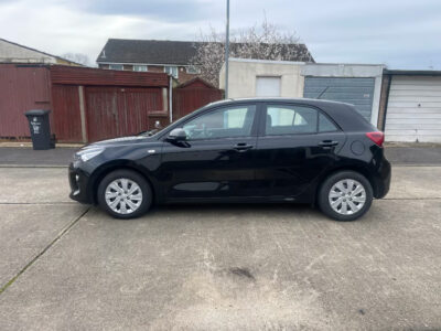 KIA RIO 1 ISG  ENGINE SIZE 1.2 Litres FUEL PETROL BODY 5 DOOR HATCHBACK TRANSMISSION MANUAL SEATS 5 COLOUR BLACK REG DATE 11/02/2019  17,000 Miles  MGZ 3667