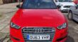 Audi A3 1.4 Red Saloon Automatic OU63 VHR