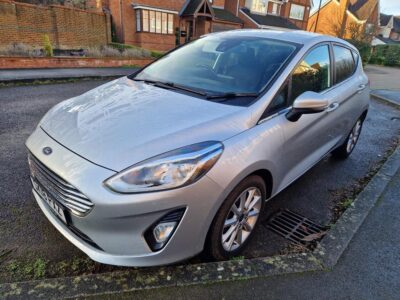 FORD FIESTA TITANIUM TURBO  ENGINE SIZE 1.0 Litres FUEL PETROL BODY 5 DOOR HATCHBACK TRANSMISSION MANUAL SEATS 5 COLOUR SILVER REG DATE 29/03/2018 52000 Miles(estimated) SK18 PXZ