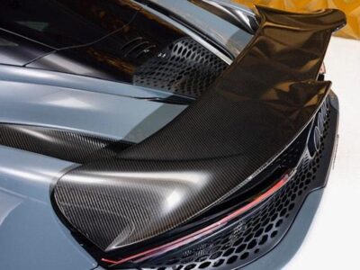 MCLAREN 765LT V8 S-A GREY ENGINE SIZE 4.0 Litres FUEL PETROL BODY 2 DOOR COUPE TRANSMISSION SEMI AUTO SEATS 2 COLOUR GREY REG DATE 09/03/2021 4070 Miles LG21 GZE