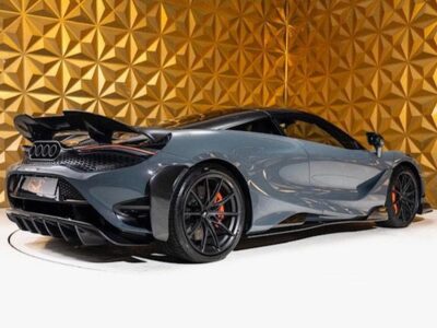 MCLAREN 765LT V8 S-A GREY ENGINE SIZE 4.0 Litres FUEL PETROL BODY 2 DOOR COUPE TRANSMISSION SEMI AUTO SEATS 2 COLOUR GREY REG DATE 09/03/2021 4070 Miles LG21 GZE