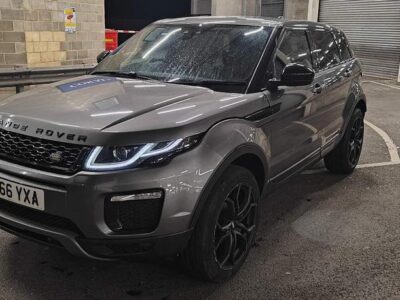 LAND ROVER RANGE ROVER EVOQUE SE TECH ED4 ENGINE SIZE 2.0 Litres FUEL DIESEL BODY 5 DOOR ESTATE TRANSMISSION MANUAL SEATS 5 COLOUR GREY REG DATE 05/01/2017 134000 Miles LC66 YXA